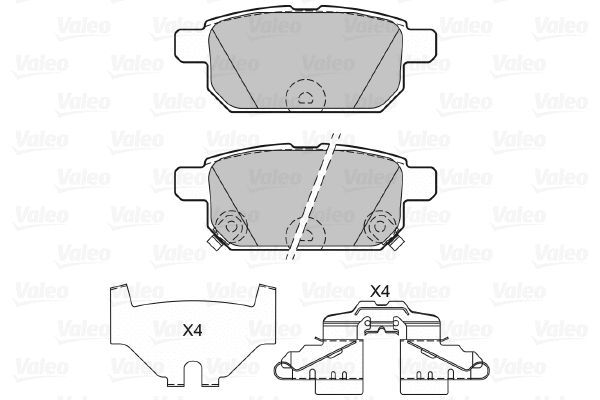 Brake Pad Set, disc brake (601285)