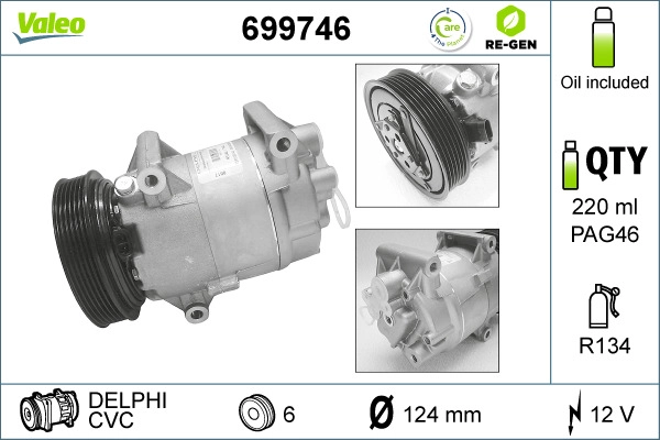 Compressor, air conditioning (699746)