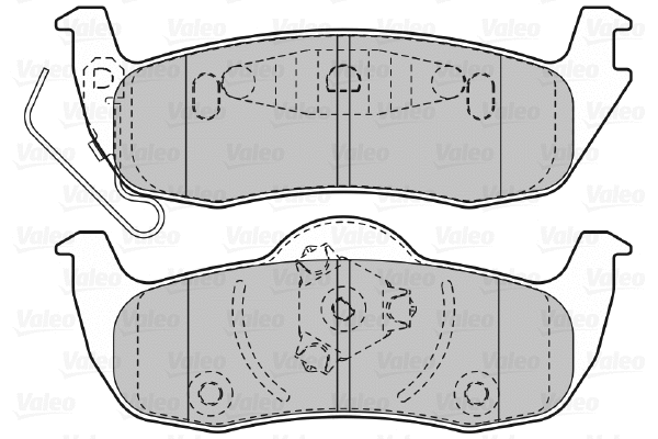 Brake Pad Set, disc brake (598920)