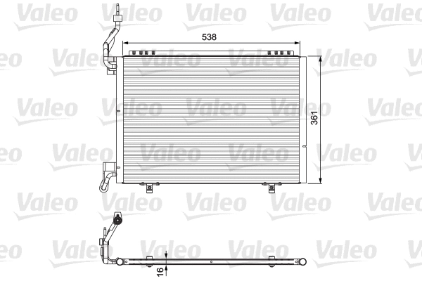 Condenser, air conditioning (814075)