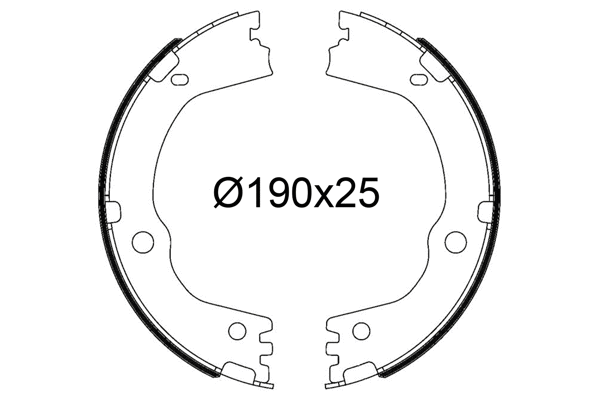 Brake Shoe Set (564259)