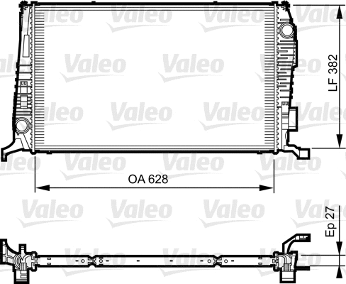 Radiator, engine cooling (735279)