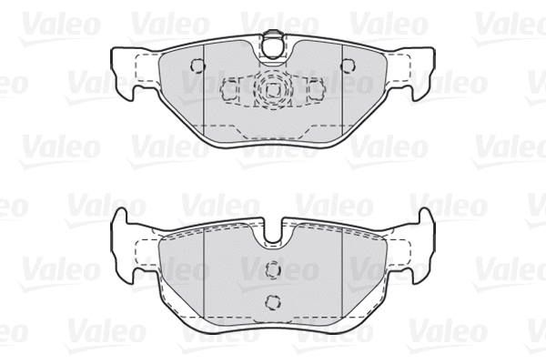 Brake Pad Set, disc brake (301703)