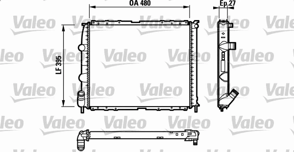 Radiator, engine cooling (732387)