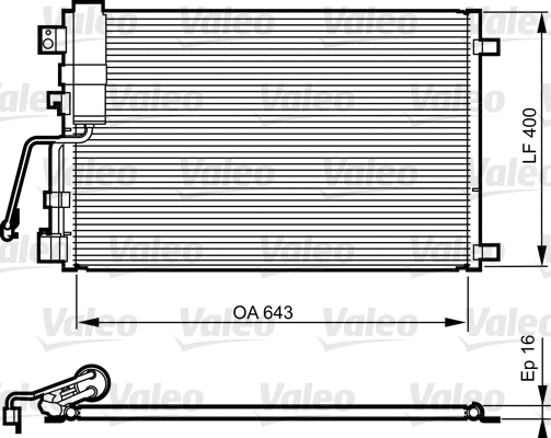Condenser, air conditioning (814009)