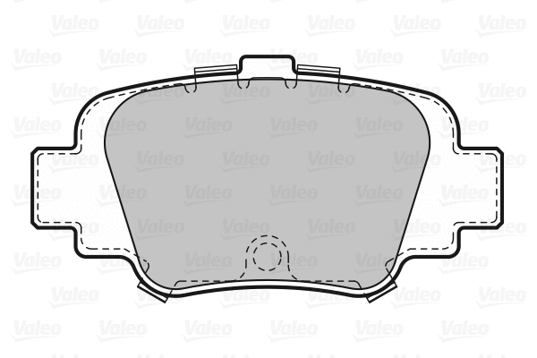 Brake Pad Set, disc brake (598642)