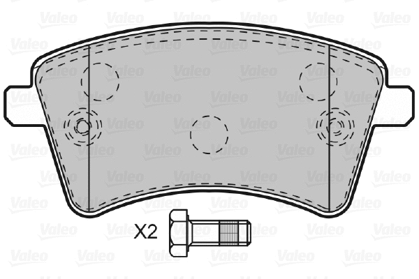 Brake Pad Set, disc brake (601010)