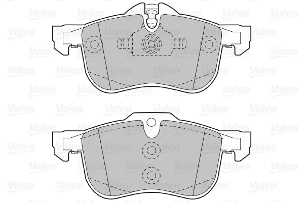 Brake Pad Set, disc brake (598632)