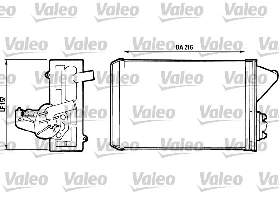 Heat Exchanger, interior heating (811397)