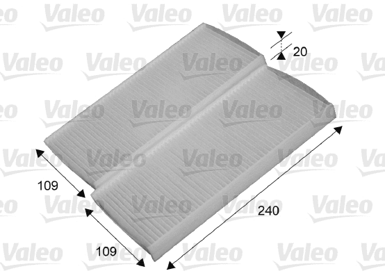 Filter, cabin air (715649)