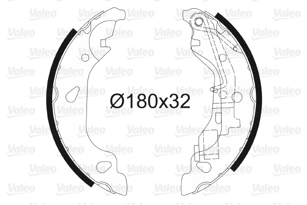 Brake Shoe Set (562770)