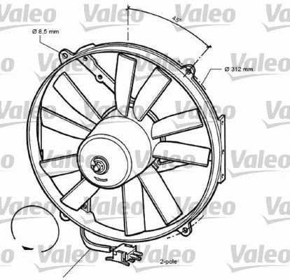 Fan, engine cooling (696068)