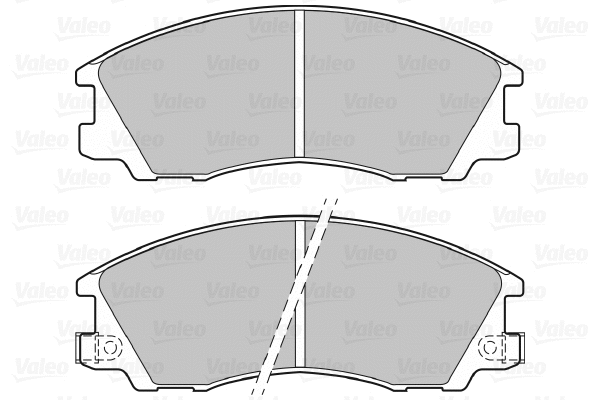 Brake Pad Set, disc brake (598506)