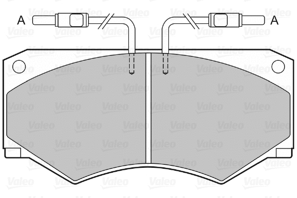 Brake Pad Set, disc brake (598369)