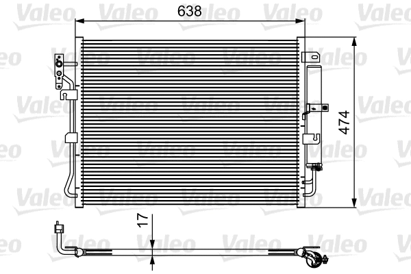 Condenser, air conditioning (814424)