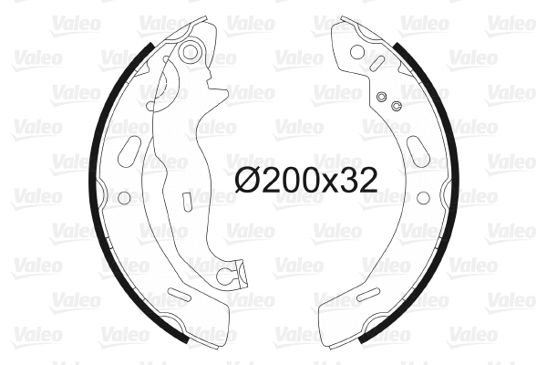 Brake Shoe Set (564139)