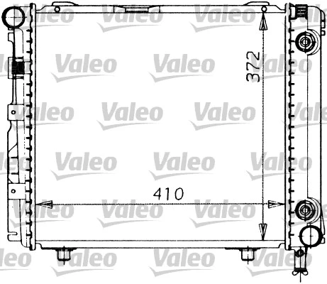 Radiator, engine cooling (819201)