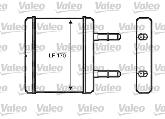 Heat Exchanger, interior heating (812396)