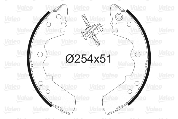 Brake Shoe Set (562598)