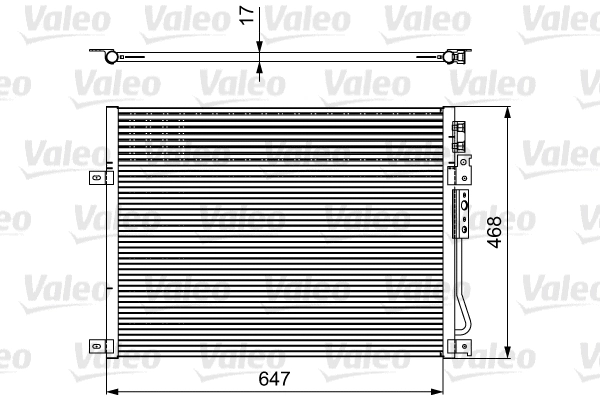 Condenser, air conditioning (814086)