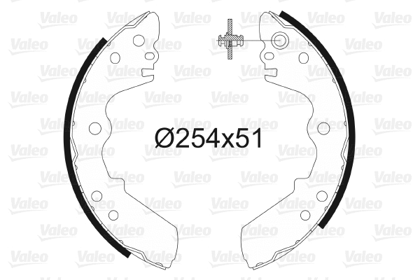 Brake Shoe Set (562719)