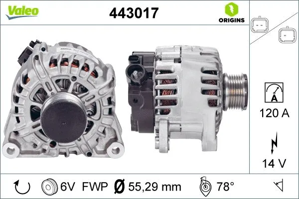 Alternator (443017)
