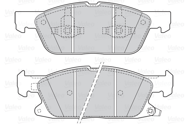 Brake Pad Set, disc brake (601588)