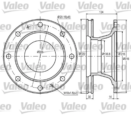 Brake Disc (187060)