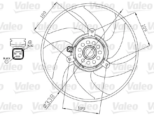 Fan, engine cooling (698375)