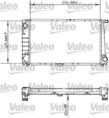 Radiator, engine cooling (819414)