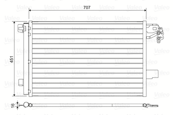 Condenser, air conditioning (814461)