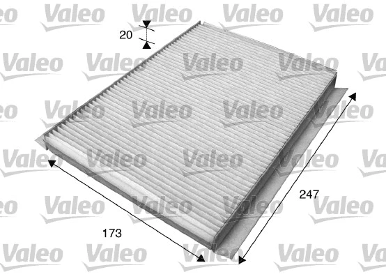 Filter, cabin air (715596)