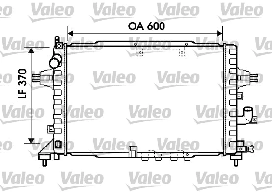 Radiator, engine cooling (734383)