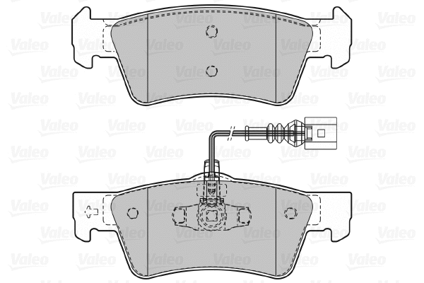 Brake Pad Set, disc brake (598967)