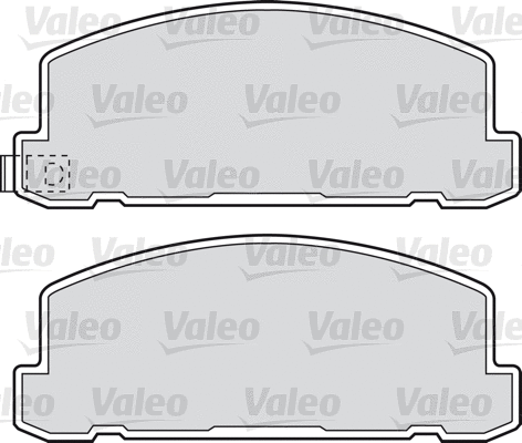 Brake Pad Set, disc brake (598615)