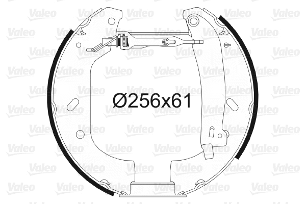 Brake Shoe Set (554588)