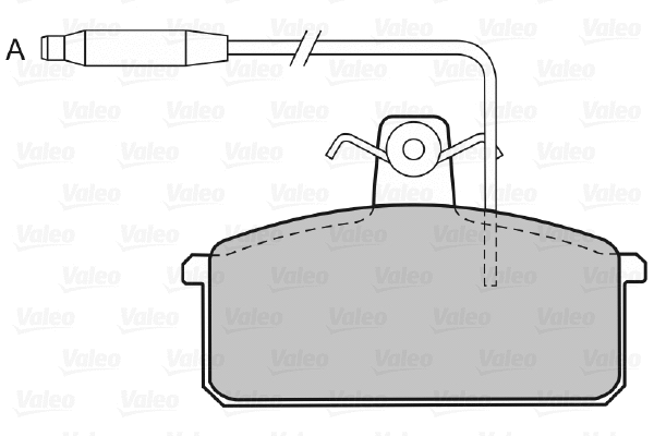 Brake Pad Set, disc brake (598093)