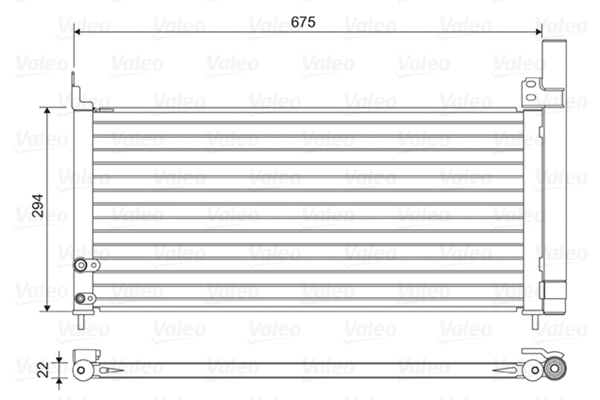 Condenser, air conditioning (814464)