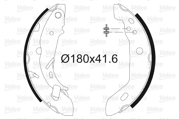 Brake Shoe Set (562645)