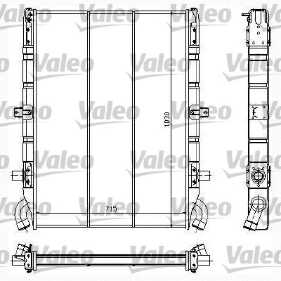 Radiator, engine cooling (730638)