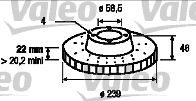 Brake Disc (186102)