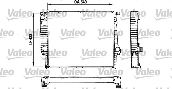 Radiator, engine cooling (810947)