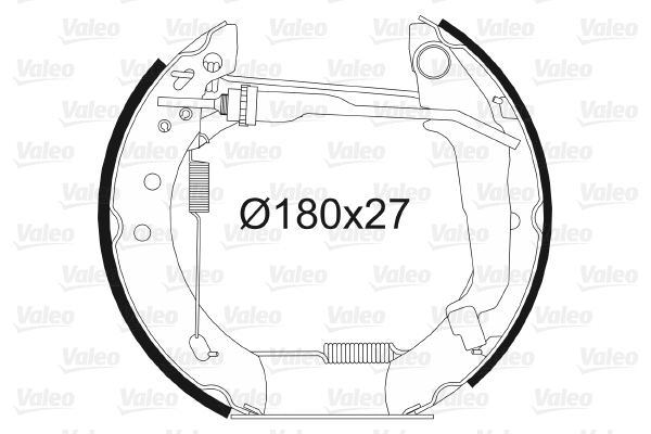 Brake Shoe Set (554798)