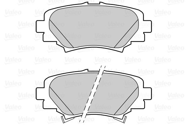 Brake Pad Set, disc brake (302288)