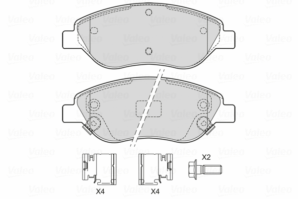 Brake Pad Set, disc brake (601745)