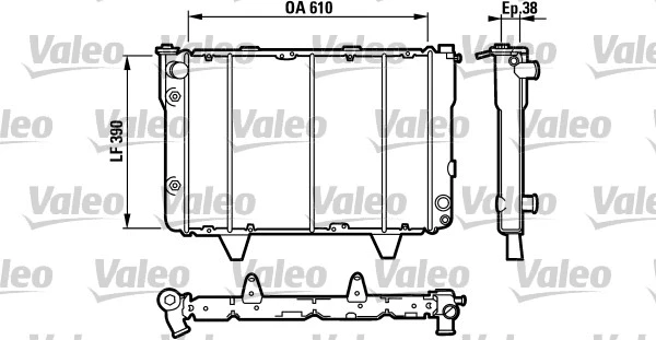 Radiator, engine cooling (730037)