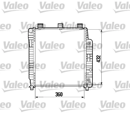 Radiator, engine cooling (732469)
