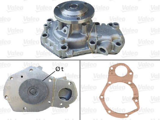 Water Pump, engine cooling (506315)