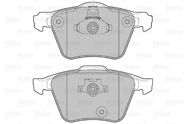 Brake Pad Set, disc brake (598657)