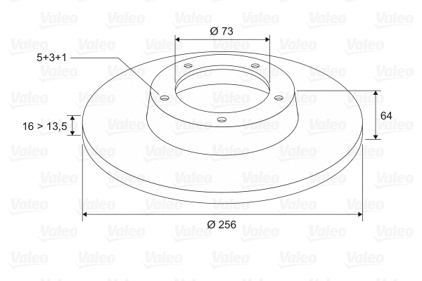 Brake Disc (186206)